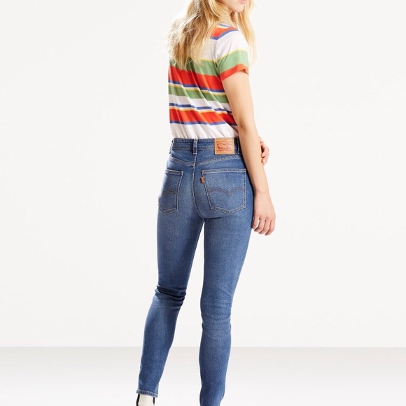 orange tab 721 vintage high rise skinny jeans